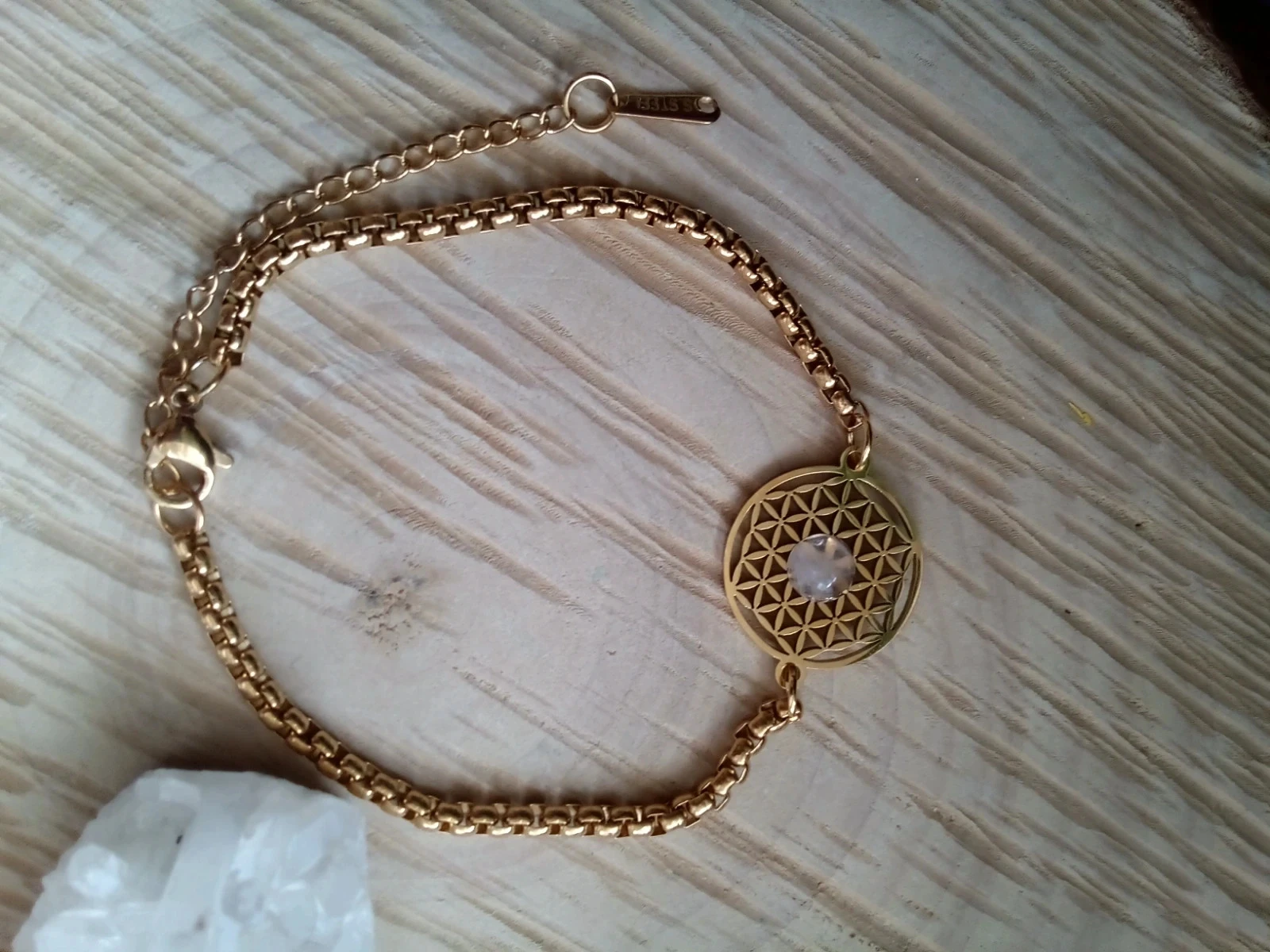 Bracelet quartz rose – photo 3